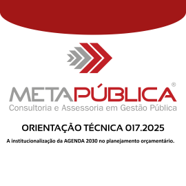 Imagem da notícia ORIENTAÇÃO TÉCNICA Nº 017.2025